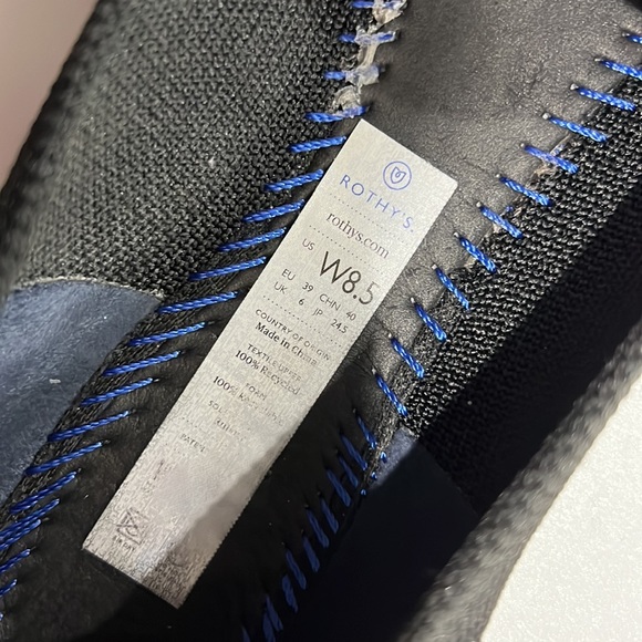 Rothy’s Black Solid The Point Flats - Picture 7 of 9